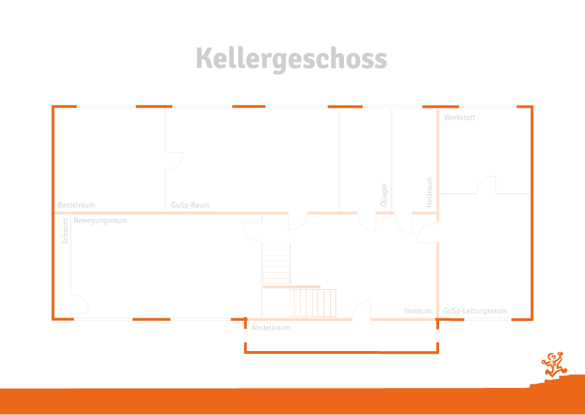 Heimplan – Untergeschoss